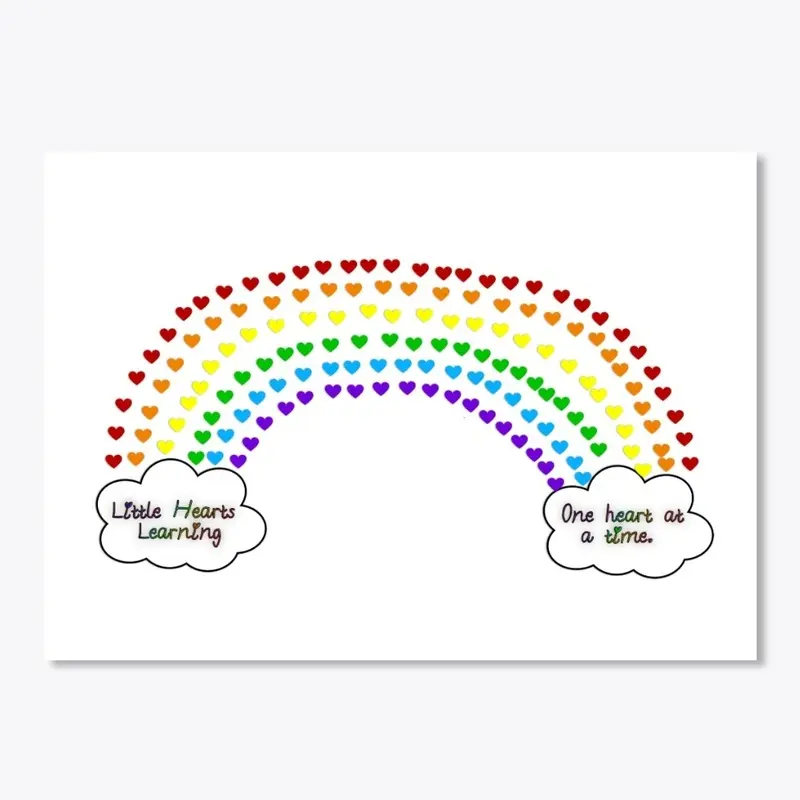 Little Hearts Learning Rainbow