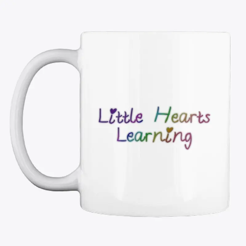 Little Hearts Learning Rainbow Text