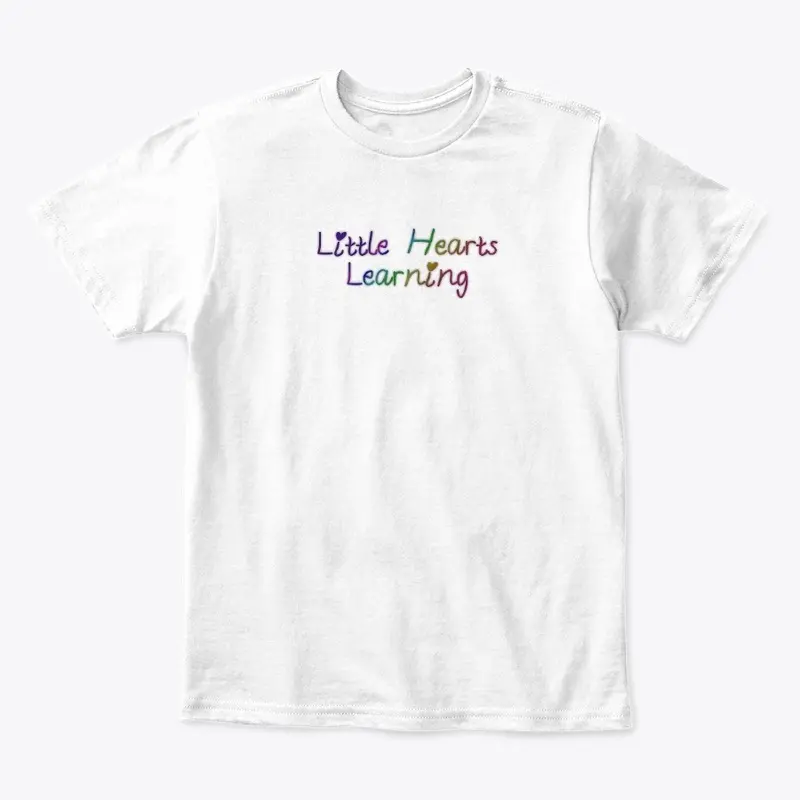 Little Hearts Learning Rainbow Text