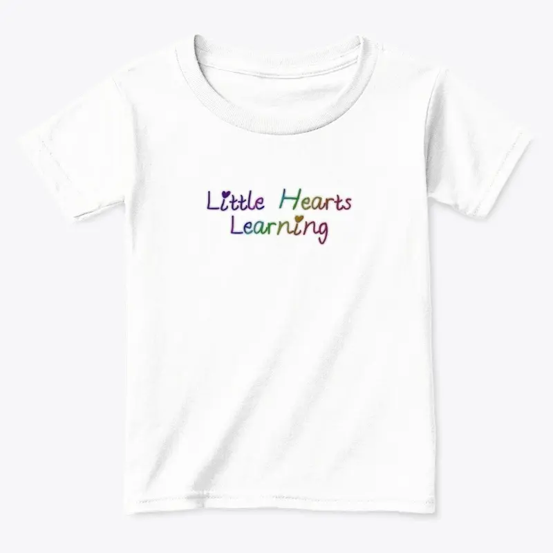 Little Hearts Learning Rainbow Text