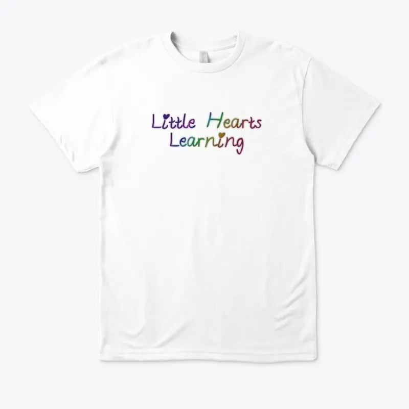 Little Hearts Learning Rainbow Text