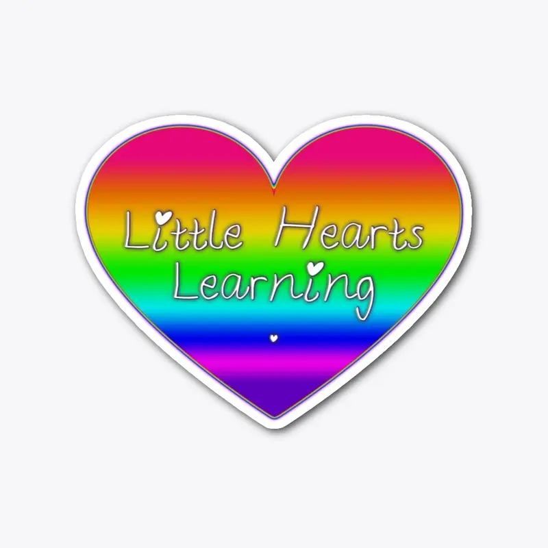 The Little Hearts Learning Rainbow Heart