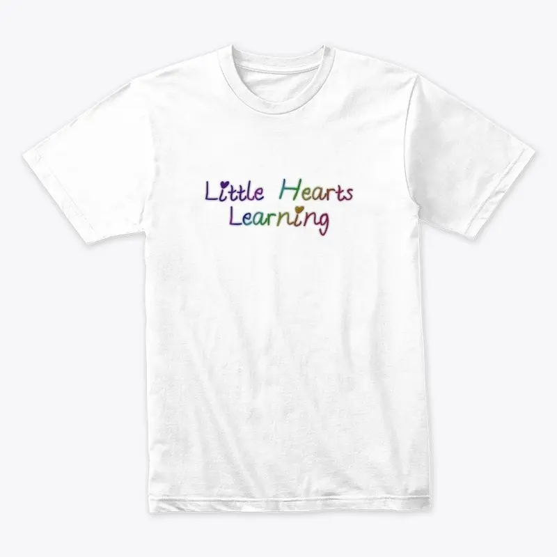 Little Hearts Learning Rainbow Text