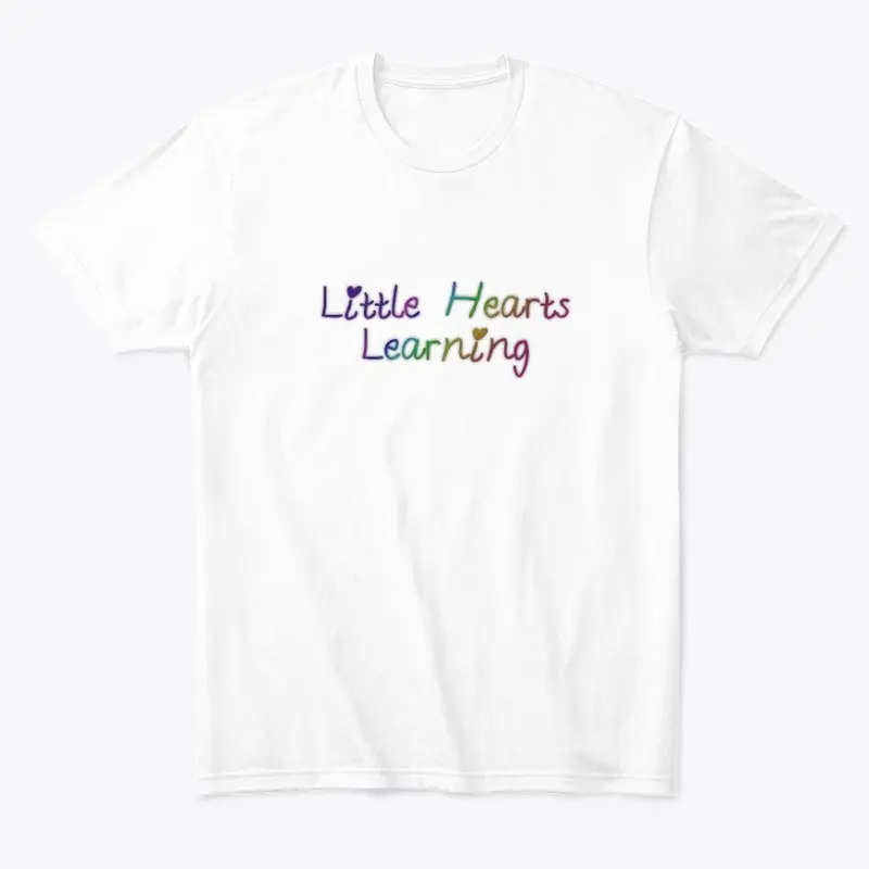 Little Hearts Learning Rainbow Text