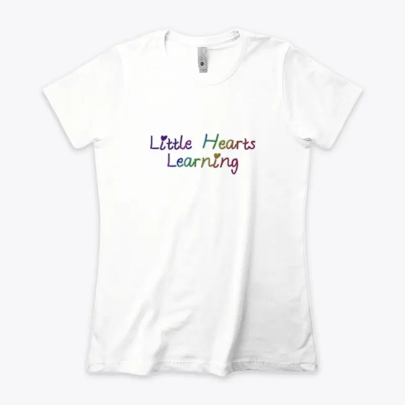 Little Hearts Learning Rainbow Text