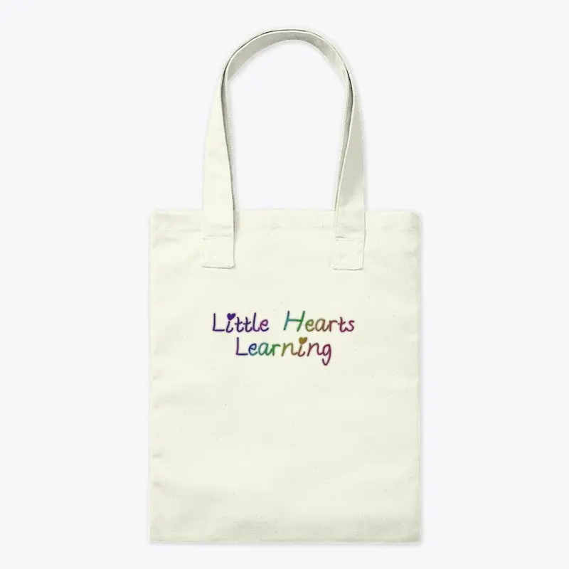 Little Hearts Learning Rainbow Text